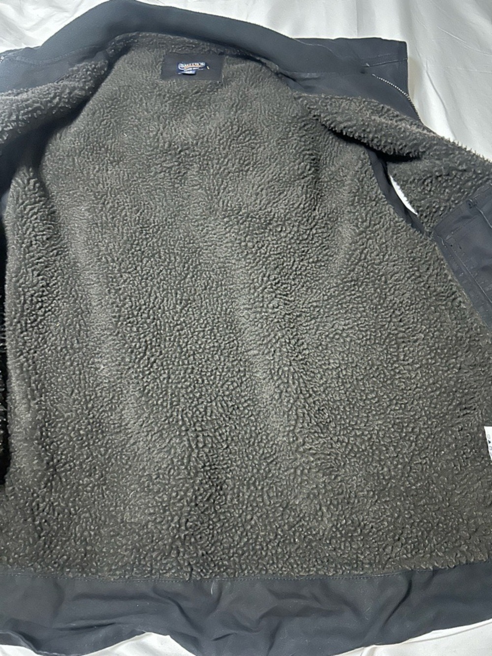 Men’s Smith’s Workwear Sherpa Lined Black Vest Sz 3XB Utility Gorpcore - Picture 4 of 9